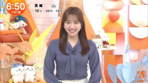 藤本万梨乃_めざましテレビ_20250121_009