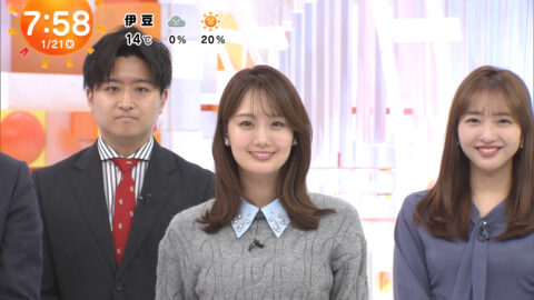 藤本万梨乃_めざましテレビ_20250121_016