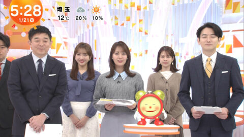 藤本万梨乃_めざましテレビ_20250121_001