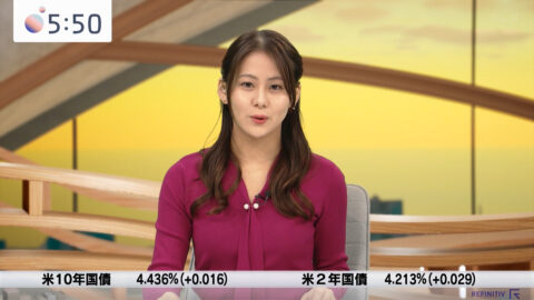 藤井由依_Newsモーニングサテライト_20250207_003