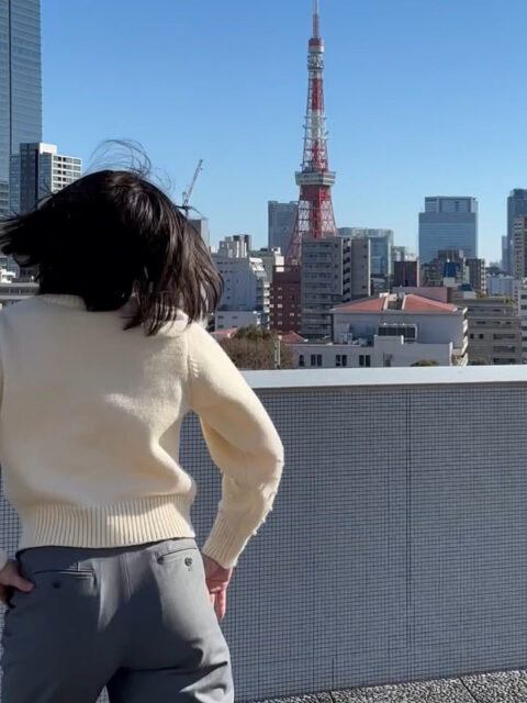 松岡朱里_テレビ朝日アナウンサー 公式TikTok_20250210_GIF動画_001