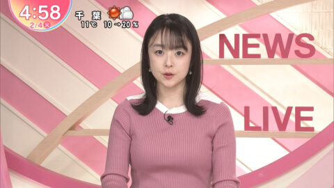 米澤かおり_Oha!4 NEWS LIVE_20250204_008