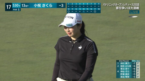 小祝さくら_パナソニックオープンレディースゴルフトーナメント 2日目_20250503_023