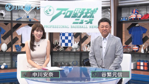 中川安奈_プロ野球ニュース 月間好プレー_20250504_003