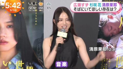 清原果耶_めざましテレビ_20250501_006
