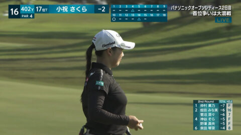 小祝さくら_パナソニックオープンレディースゴルフトーナメント 2日目_20250503_010