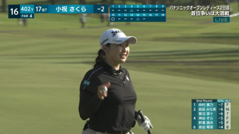 小祝さくら_パナソニックオープンレディースゴルフトーナメント 2日目_20250503_006