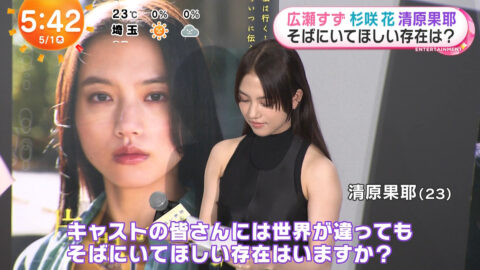 清原果耶_めざましテレビ_20250501_005