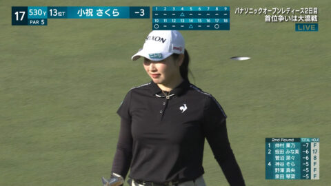 小祝さくら_パナソニックオープンレディースゴルフトーナメント 2日目_20250503_022