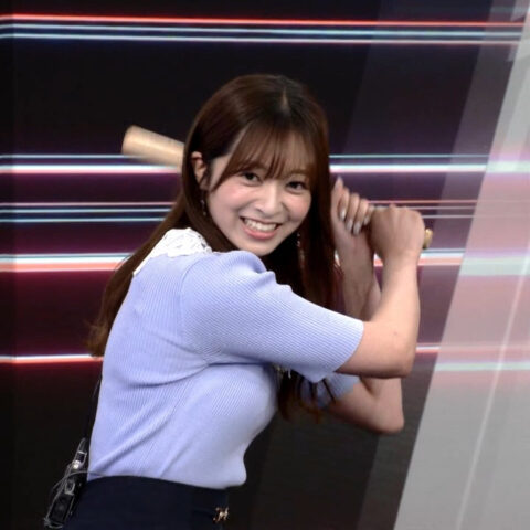 菊池柚花_ワースポ×MLB_20250609_GIF動画_001