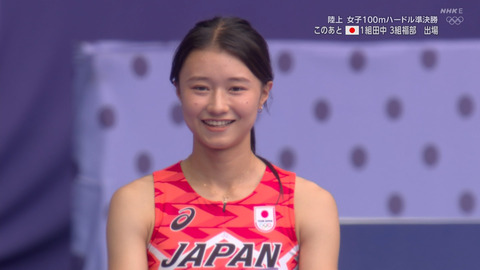 田中佑美_パリオリンピック 陸上女子100mハードル_20240809_011