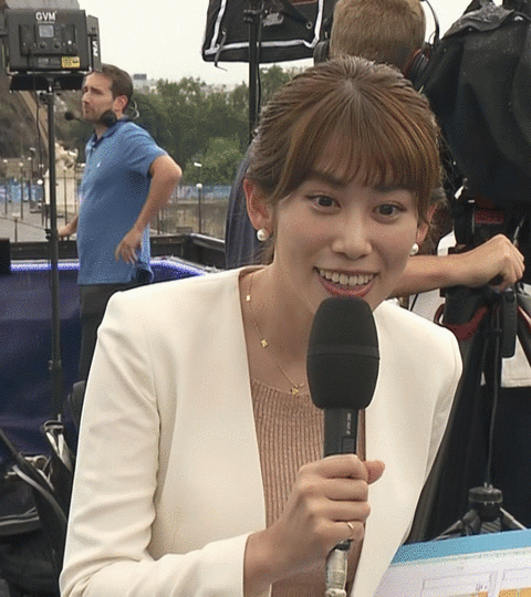 中川安奈_パリオリンピック2024 まもなく開会式_20240727_GIF動画_001