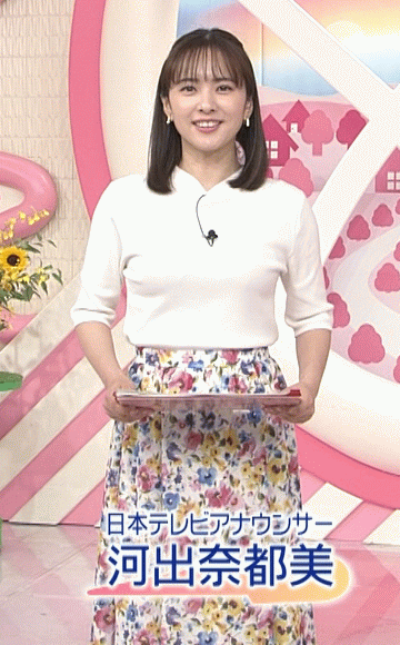 河出奈都美_Oha!4 NEWS LIVE_20240628_GIF動画_003