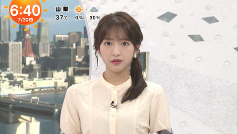 藤本万梨乃_めざましテレビ_20240730_001