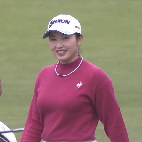 小祝さくら_JLPGAツアーチャンピオンシップリコーカップ2024 3日目_20241123_GIF動画_003