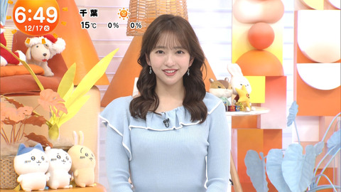 藤本万梨乃_めざましテレビ_20241217_020