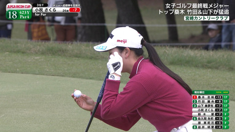 小祝さくら_JLPGAツアーチャンピオンシップリコーカップ2024 3日目_20241123_047