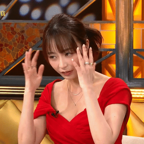 宇垣美里_第96回アカデミー賞授賞式_20240311_GIF動画_005