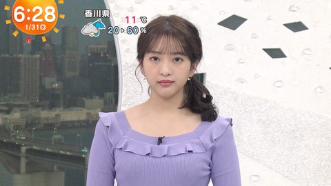 藤本万梨乃_めざましテレビ_20240131_002