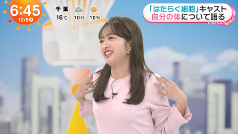 藤本万梨乃_めざましテレビ_20241205_024