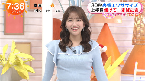 藤本万梨乃_めざましテレビ_20241217_024