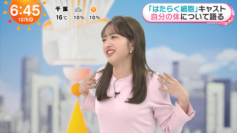 藤本万梨乃_めざましテレビ_20241205_023