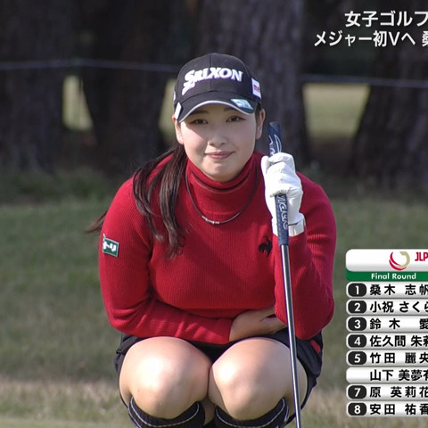 小祝さくら_JLPGAツアーチャンピオンシップリコーカップ2024 最終日_20241124_GIF動画_002